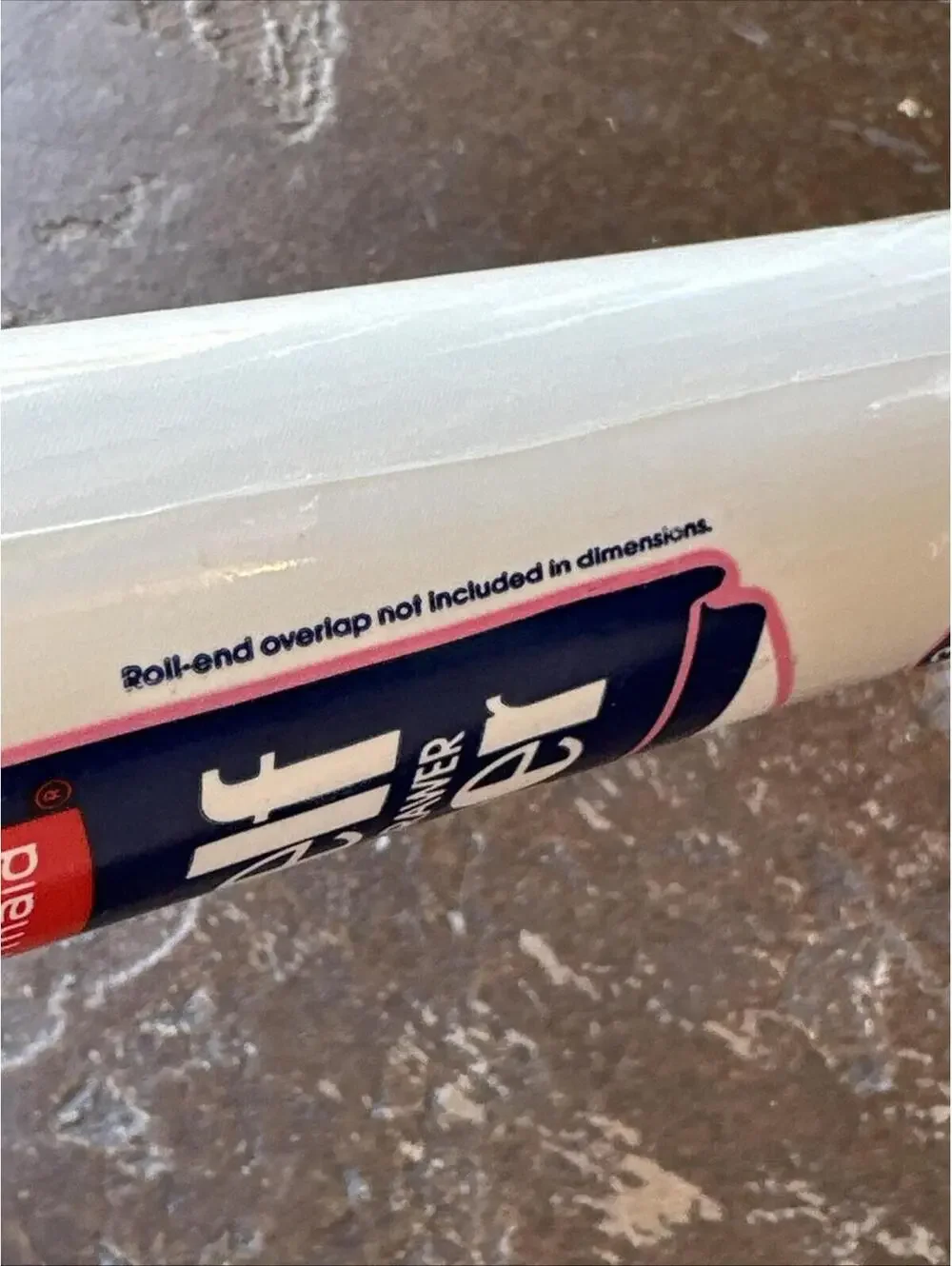 Rubbermaid White Contact Paper Adhesive Shelf Liner Vtg 1990 New Old Stock